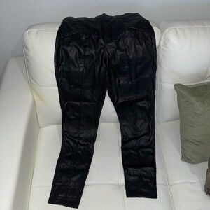 Leather pants skinny